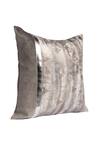 H2H_Grey Ponte Roma Lava Strokes Cushion Cover _Online_at_Aza_Fashions