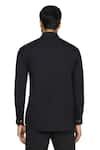 Shop_Noonoo_Black Cotton Blend Slim-fit Shirt  _at_Aza_Fashions