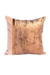 Shop_H2H_Peach Ponte Roma Rose Strokes Cushion Cover _at_Aza_Fashions