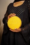 Buy_Sashe House_Love Banaras Round Clutch With Sling_Online_at_Aza_Fashions
