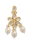 Minaki_White Pearls Embellished Choker Set _Online_at_Aza_Fashions