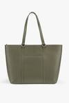 Tan & Loom_Green Textured Tote Bag _Online_at_Aza_Fashions