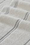 Houmn_Stripe Pattern Symmetry Towel Set_Online_at_Aza_Fashions