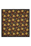 Tossido_Multi Color Printed Sunflower Pattern Pocket Square_Online_at_Aza_Fashions