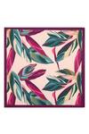 Tossido_Multi Color Printed Leaf Pattern Pocket Square_Online_at_Aza_Fashions