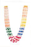 Buy_Ishhaara_Gold Plated Multi Color Layered Onyx Stone Necklace _Online_at_Aza_Fashions