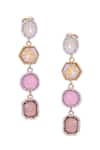 Ishhaara Pink Crystals Embellished Dangler Earrings Online at Aza Fashions Ishhaara_Pink Crystals Embellished Dangler Earrings _Online_at_Aza_Fashions