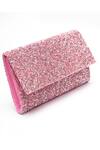 Buy Alor Bags Pink Pearls, Crystals Princess Envelope Clutch at Aza Fashions Buy_Alor Bags_Pink Pearls, Crystals Princess Envelope Clutch _at_Aza_Fashions