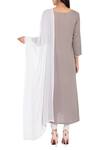 Shop_Adara Khan_White Resham Embroidered Kurta Set_at_Aza_Fashions