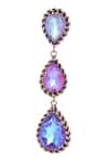 Buy_Ishhaara_Purple Crystals Embellished Drops _Online_at_Aza_Fashions