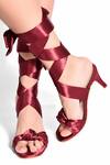Buy_Sole House_Maroon Tie-up Pencil Heels_at_Aza_Fashions