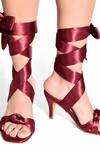 Shop_Sole House_Maroon Tie-up Pencil Heels_Online_at_Aza_Fashions