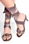 Buy_Sole House_Grey Tie-up Pencil Heels_at_Aza_Fashions