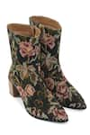 Sole House_Multi Color Floral Pattern Boots _Online_at_Aza_Fashions