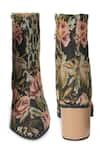 Shop_Sole House_Multi Color Floral Pattern Boots _Online_at_Aza_Fashions