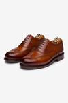 Shop_Bridlen_Brown Wingtip Oxford Shoes  _Online_at_Aza_Fashions