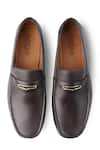 Buy_Rapawalk_Brown Handcrafted Penny Moccasins Loafers  _Online_at_Aza_Fashions