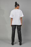 Shop_Quod_White Cotton Tie-up T-shirt_at_Aza_Fashions