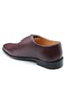 Shop_Rapawalk_Maroon Handcrafted Wholecut Oxford Shoes  _Online_at_Aza_Fashions