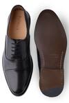 Shop_Rapawalk_Black Handcrafted Toe Cap Oxford Shoes  _at_Aza_Fashions