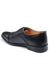 Shop_Rapawalk_Black Handcrafted Toe Cap Oxford Shoes  _Online_at_Aza_Fashions