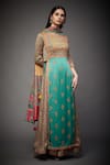 Buy RI.Ritu Kumar Green Kurta Silk Lining And Palazzo Viscose Dupatta Embroidered Set at Aza Fashions Buy_RI.Ritu Kumar_Green Kurta Silk Lining And Palazzo Viscose Dupatta Embroidered Set _at_Aza_Fashions
