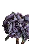 Buy_H2H_Purple Polyester Artificial Peony Flowers - Set Of 2 _Online_at_Aza_Fashions