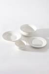 Buy_Table Manners_White Bone China Plain Room Service Dinner Set_Online_at_Aza_Fashions