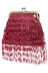 Buy_Richa Gupta_Sequin And Fringe Detail Clutch_Online_at_Aza_Fashions