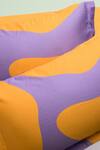 Buy_Kyoona_Purple 100% Cotton Printed The Matisse Meets Memphis Bedsheet Set_Online_at_Aza_Fashions