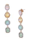Buy Ishhaara Green Crystals Geometric Embellished Earrings Online at Aza Fashions Buy_Ishhaara_Green Crystals Geometric Embellished Earrings _Online_at_Aza_Fashions
