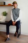 Buy_Lacquer Embassy_Green Cotton Lyon Abstract Print Shirt _Online_at_Aza_Fashions
