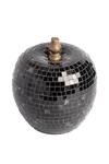 Buy_H2h_Black Paper Mache And Mirror Apple Motley Table Decor_Online_at_Aza_Fashions