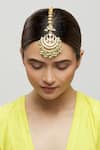Moh-Maya By Disha Khatri_Gold Plated Kundan Maangtikka _Online_at_Aza_Fashions