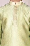 Shop_Arihant Rai Sinha_Green Embroidered Kurta Set For Boys_Online_at_Aza_Fashions