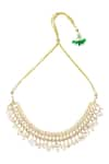 Buy_Just Shradha's_Gold Plated Kundan Choker _at_Aza_Fashions