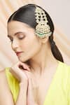 Buy_Vivinia By Vidhi Mehra_Gold Plated Kundan Bead Drop Passa _at_Aza_Fashions