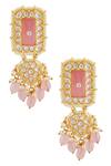Shop_Khushi Jewels_Kundan Choker Necklace Jewellery Set_Online_at_Aza_Fashions