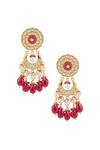 Moh-Maya by Disha Khatri_Chandbali Pendant Necklace Jewellery Set_at_Aza_Fashions