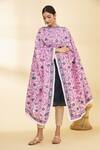 Buy Samyukta Singhania Pink Cotton Embroidered Phulkari Dupatta Online at Aza Fashions Buy_Samyukta Singhania_Pink Cotton Embroidered Phulkari Dupatta_Online_at_Aza_Fashions