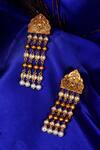 Buy_The Bling Girll_Pearl Danglers_Online_at_Aza_Fashions