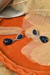 Buy_Our Purple Studio_Blue Swarovski Stone And American Diamonds Drop Earrings _Online_at_Aza_Fashions