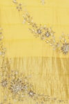 Shop_Satya Paul_Yellow Chanderi Silk Embellished Bellini Saree_Online_at_Aza_Fashions