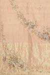 Shop_Satya Paul_Beige Chanderi Silk Embroidered Floral Saree_Online_at_Aza_Fashions