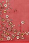 Shop_Satya Paul_Red Georgette Embroidered Floral Saree _Online_at_Aza_Fashions