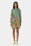 Buy Satya Paul Green Linen Floral, Stripe Shirt Collar Radical Tunic at Aza Fashions Buy_Satya Paul_Green Linen Floral, Stripe Shirt Collar Radical Tunic _at_Aza_Fashions