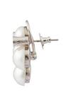Chaotiq By Arti_Stone Embellished Ear Studs_at_Aza_Fashions