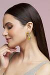 Buy_Chaotiq By Arti_Stone Drop Earrings_Online_at_Aza_Fashions