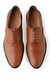 Buy_Rapawalk_Brown Handcrafted Toe Cap Oxford Shoes  _Online_at_Aza_Fashions