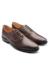 Buy_Rapawalk_Brown Handcrafted Toe Cap Oxford Shoes  _at_Aza_Fashions